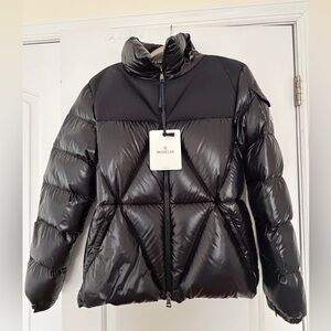 Moncler, authentic! Never worn. Black. Adult size 4